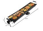 AEWHALE 35" Electric Nonstick Griddle Grill