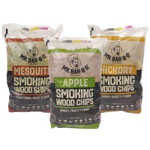 Wood Smoker Chips Variety Pack - 3 Flavors