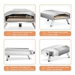 Big Horn 12" Portable Gas Pizza Oven