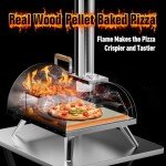 12" Portable Multi-Fuel Outdoor Pizza Oven