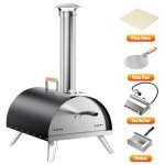 12" Portable Multi-Fuel Outdoor Pizza Oven