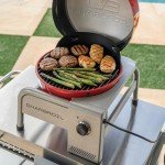 Bistro Pro™ Red Tabletop Electric Grill