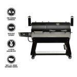 recteq Dual Fire 1200 Pellet Smoker Grill