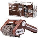 Bristle-Free Spinning Grill Brush with LED Light