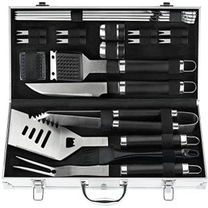 22PCS Heavy Duty BBQ Grill Accessories Set