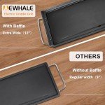 AEWHALE 35" Nonstick Electric Griddle Grill