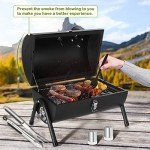 Compact Portable Charcoal Grill Set for Outdoor Fun