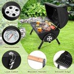 Compact Portable Charcoal Grill Set for Outdoor Fun