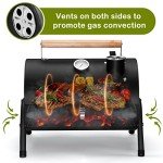 Compact Portable Charcoal Grill Set for Outdoor Fun