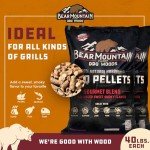Bear Mountain All Natural BBQ Pellets, 40 lb