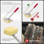 XUDAKAIXIN Bristle-Free Grill Brush with Wavy Pad