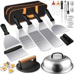 29-Piece Griddle Accessories Kit for Outdoor BBQ