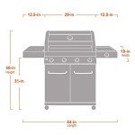 Monument 4-Burner Convertible Natural Gas Grill