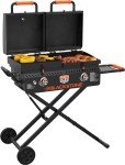 Blackstone Portable Tailgator Grill and Griddle Combo