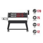 recteq XL 1400 Wi-Fi Pellet Smoker Grill