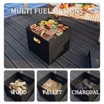 PIZZELLO 4-in-1 Outdoor Wood Fired Pizza Oven