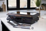 22" Nonstick Electric Griddle with Lid for BBQ