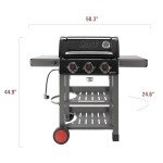 Coleman 3-Burner Gas Grill with Instastart Ignition