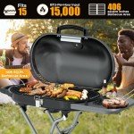 Havato Portable 15,000 BTU Gas BBQ Grill