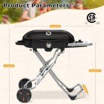 Havato Portable 15,000 BTU Gas BBQ Grill