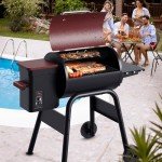Jocoevol Electric Wood Pellet Grill & Smoker