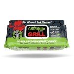 Crocodile Cloth BBQ Cleaning Wipes with Aloe