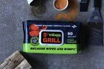 Crocodile Cloth BBQ Cleaning Wipes with Aloe