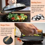 38-Piece BBQ Griddle Tools Set with Carry Bag