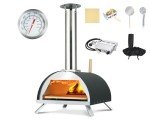 Portable Multi-Fuel Outdoor Pizza Oven with Accessories