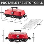 Portable Charcoal Grill for Outdoor Cooking