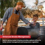 Nexgrill 17.5" Charcoal Grill with Side Shelf
