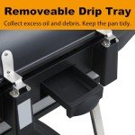 Tesslux 1500W Outdoor Electric Grill & Griddle