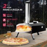 Icyglee 12" Portable Wood Pellet Pizza Oven