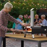 Icyglee 12" Portable Wood Pellet Pizza Oven