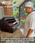 Turbo E Electric Grill with Infrared Technology