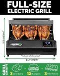 Turbo E Electric Grill with Infrared Technology