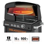 Blackstone 6825 Outdoor Pizza Oven - Black