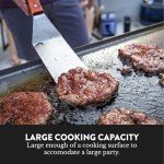Portable 3-Burner Propane Flat Top Grill