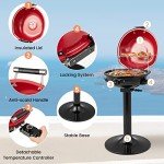 Costway 1600W Portable Electric BBQ Grill