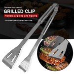5-Piece Stainless Steel BBQ Tools Set with Case