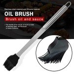 5-Piece Stainless Steel BBQ Tools Set with Case