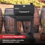 Nexgrill 22" Charcoal Grill with Side Shelf