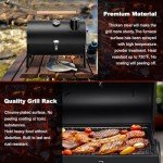 Joyfair Portable Charcoal Grill with Thermometer