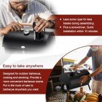 Joyfair Portable Charcoal Grill with Thermometer