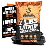 Premium Jumbo Lump Charcoal for BBQ Grilling