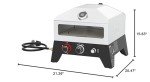 Nexgrill Portable Gas Pizza Oven for Outdoor Cooking