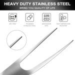 Stainless Steel 3-Piece BBQ Grill Tool Set