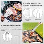 Stainless Steel 3-Piece BBQ Grill Tool Set