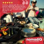 NomadiQ Portable Propane BBQ Grill for Camping