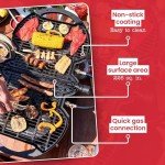 NomadiQ Portable Propane BBQ Grill for Camping